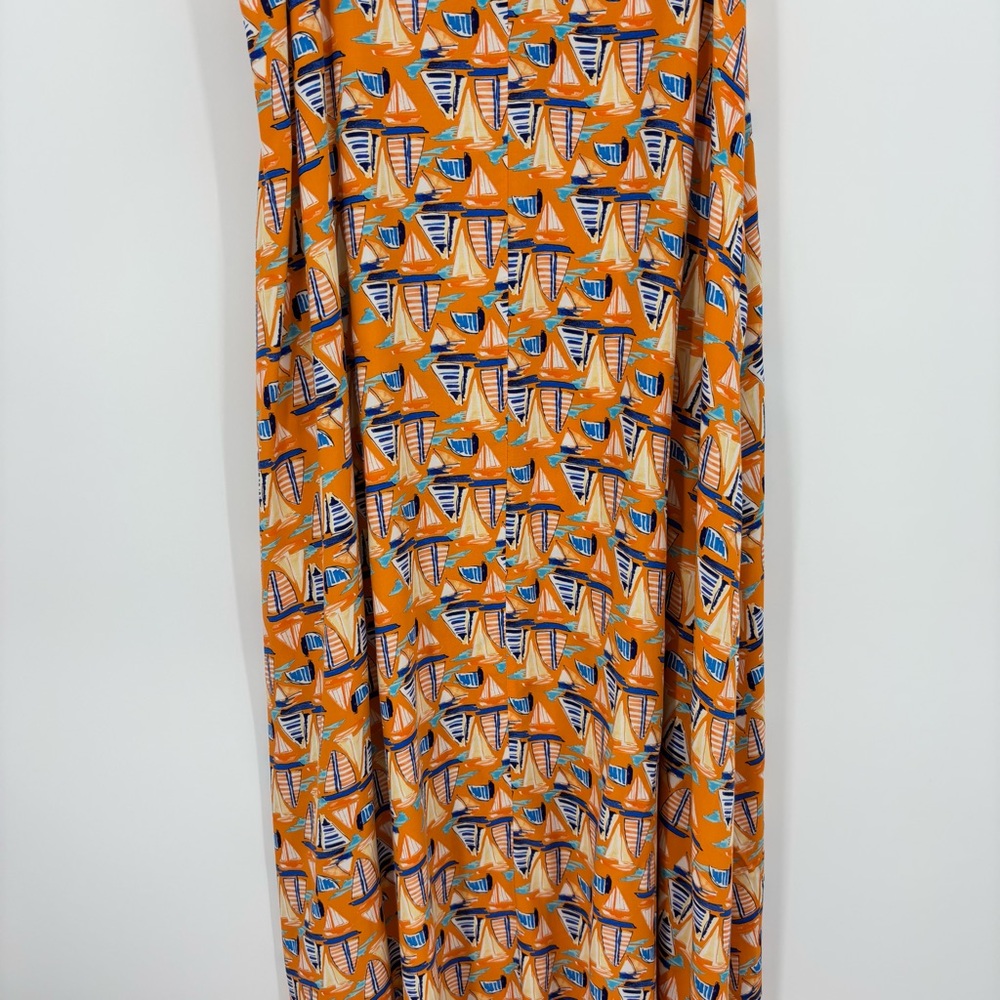 Antibes Blanc Sailboat Maxi Dress - Picture 8 of 13